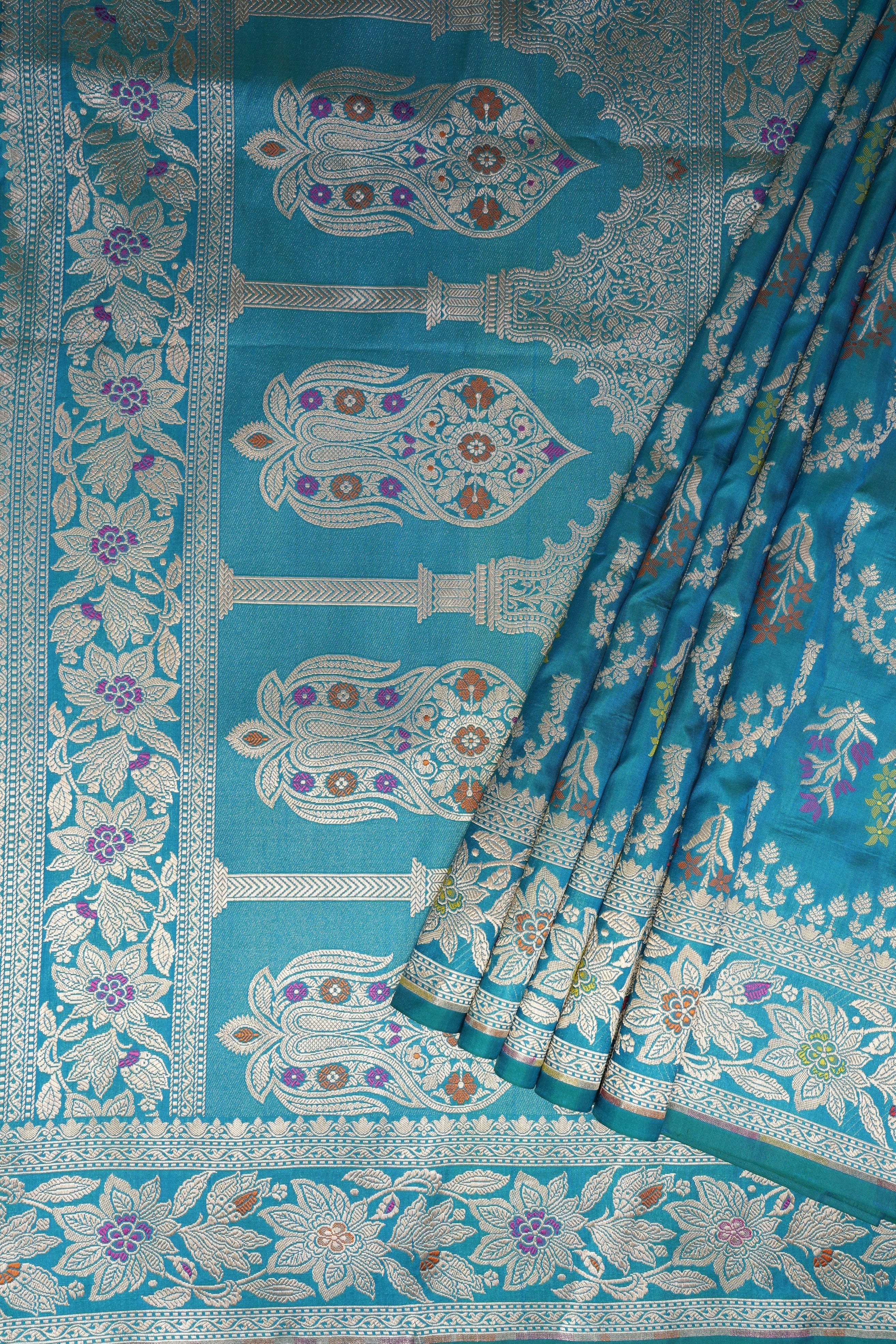 Neeranjali Banarasi Silk Saree - Saavari - SSNBSS09