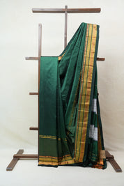 Green Silk Ilkal Saree - SRGSIS136