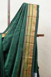 Green Silk Ilkal Saree - SRGSIS136