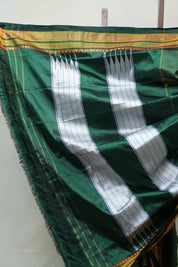 Green Silk Ilkal Saree - SRGSIS136