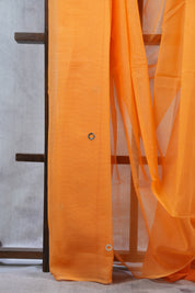 Orange HBP Kota Doria Saree - SROKDS122
