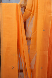 Orange HBP Kota Doria Saree - SROKDS122