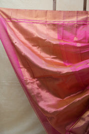 Pink Chanderi Silk Saree - SRPCSS335