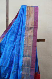 Blue Silk Ilkal Saree - SRBSIS142