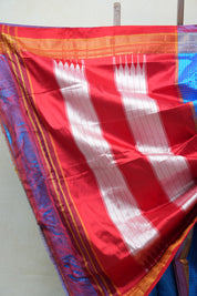 Blue Silk Ilkal Saree - SRBSIS142