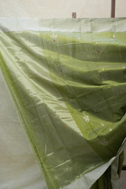 Light Green Chanderi Cotton Silk Saree - SRLGCSS371