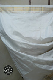 White Silk Paithani Saree (DEFECT) - SRWSPS61-PI