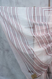 Pastel Pink HBP Kota Doria Saree - SRPPKDS111