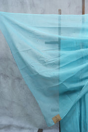 Blue HBP Kota Doria Saree - SRBKDS108