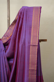 Two Tone Blue Mangalgiri Silk Saree - SRTTBMSS003