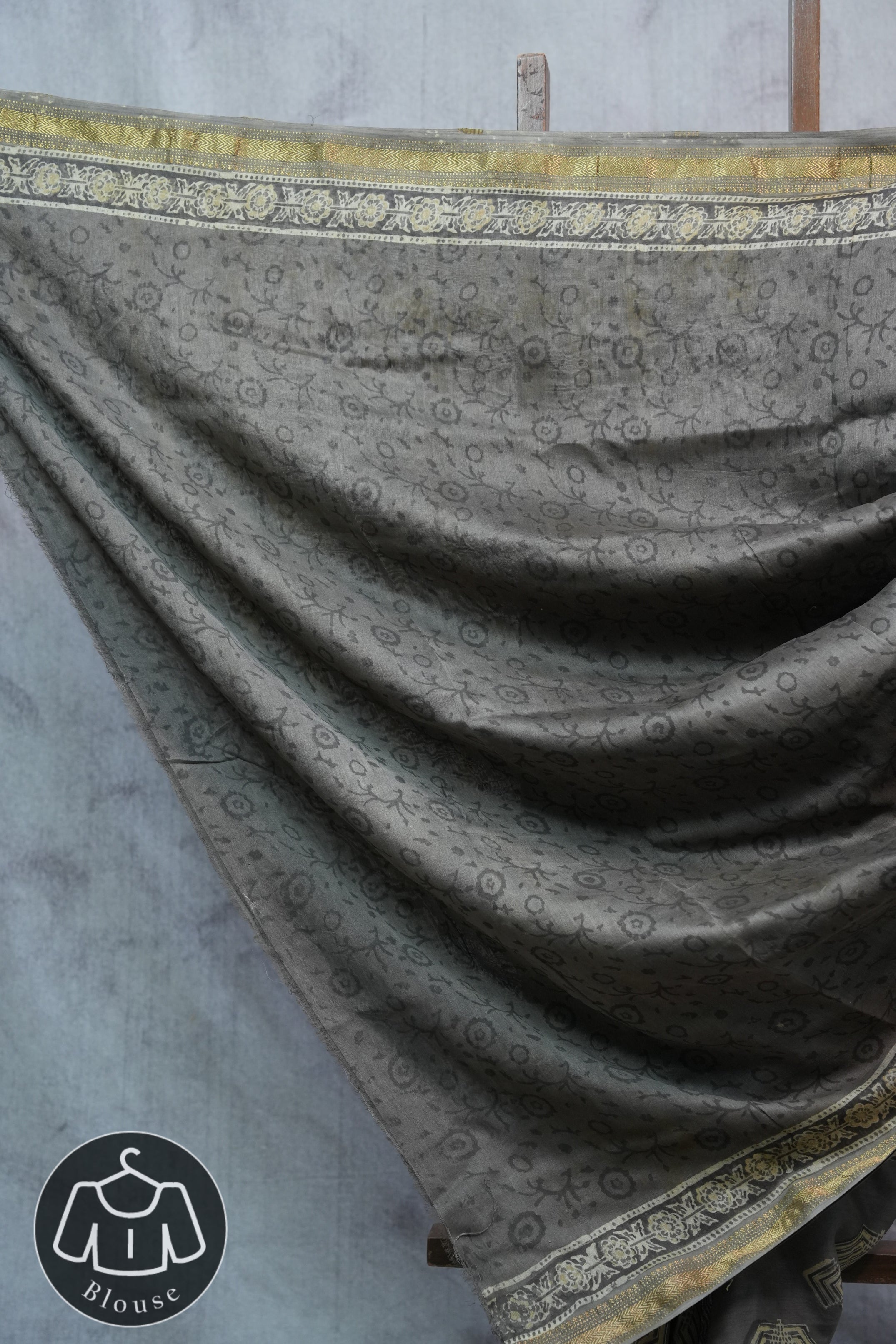 Kashish HBP Chanderi Cotton Silk Saree With Maheshwari Border - SRKCSS1183