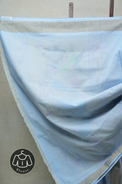 Sky Blue Cotton Paithani Saree - SRSBCPS530