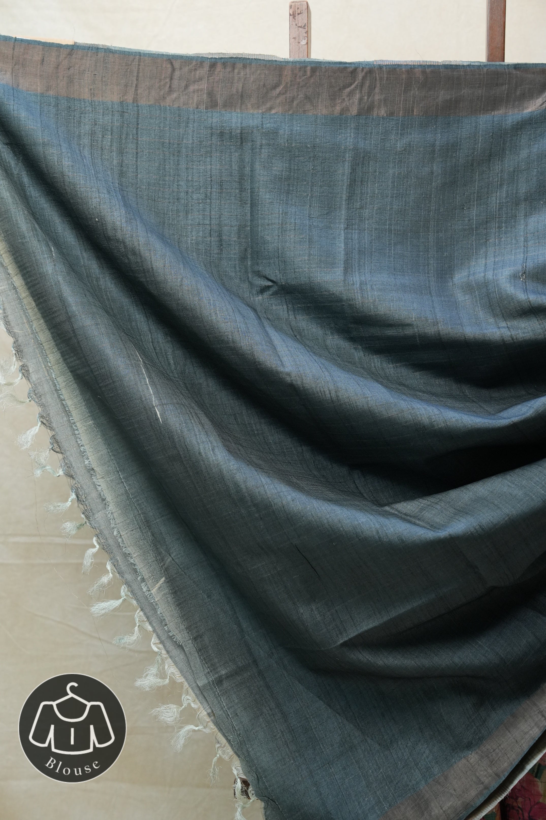 Green Tussar Silk Saree - SRGTSS1430