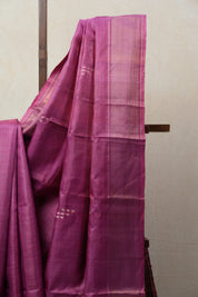 Pink Tussar Silk Saree - SRPTSS1440