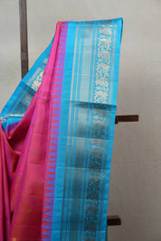 Pink Gadwal Silk Saree - SRPGSS463