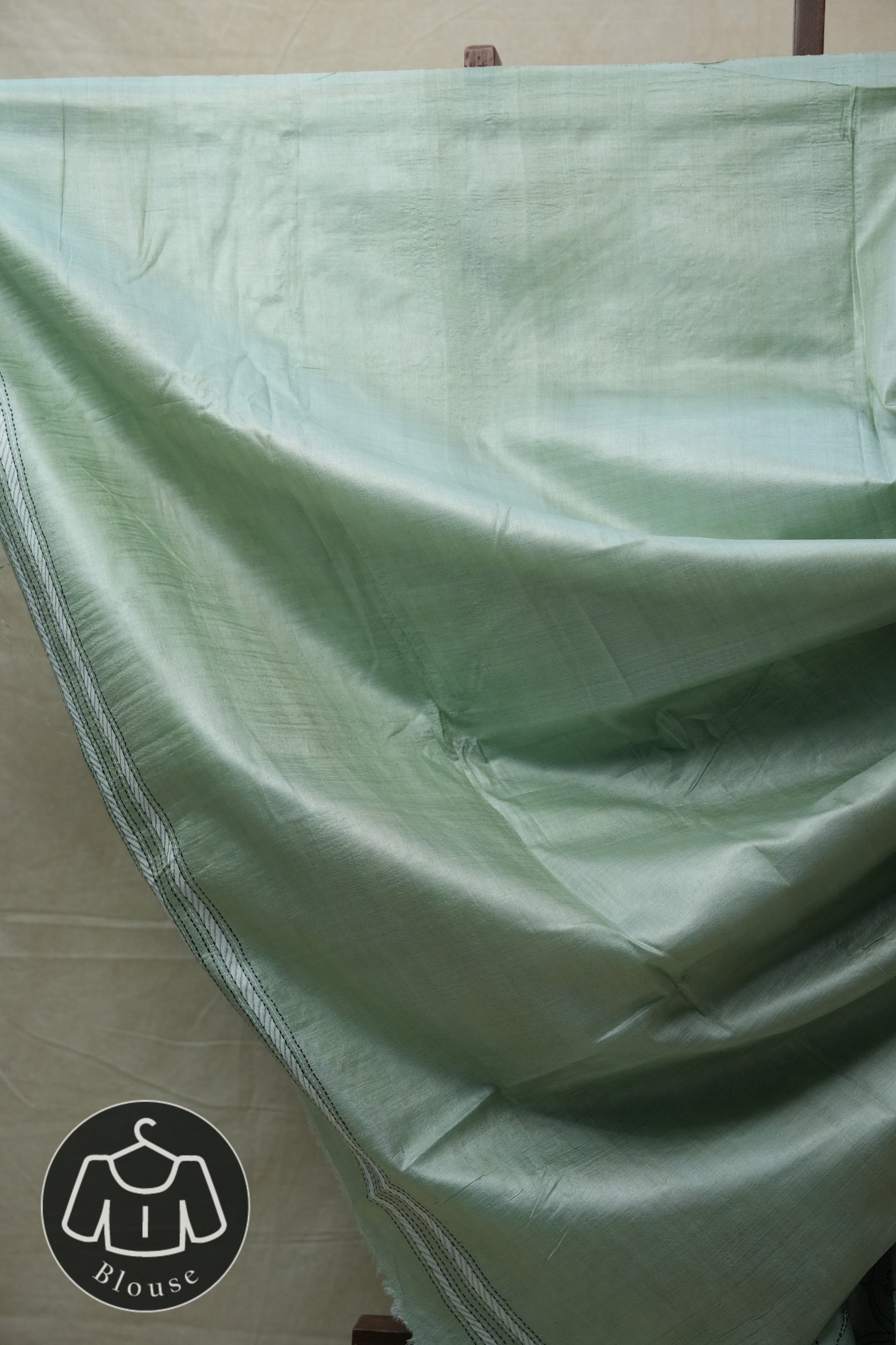 Green Tussar Silk Saree - SRGTSS1396