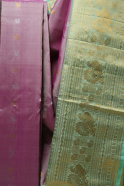 Purple Gadwal Silk Saree - SRPGSS454