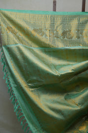 Purple Gadwal Silk Saree - SRPGSS454