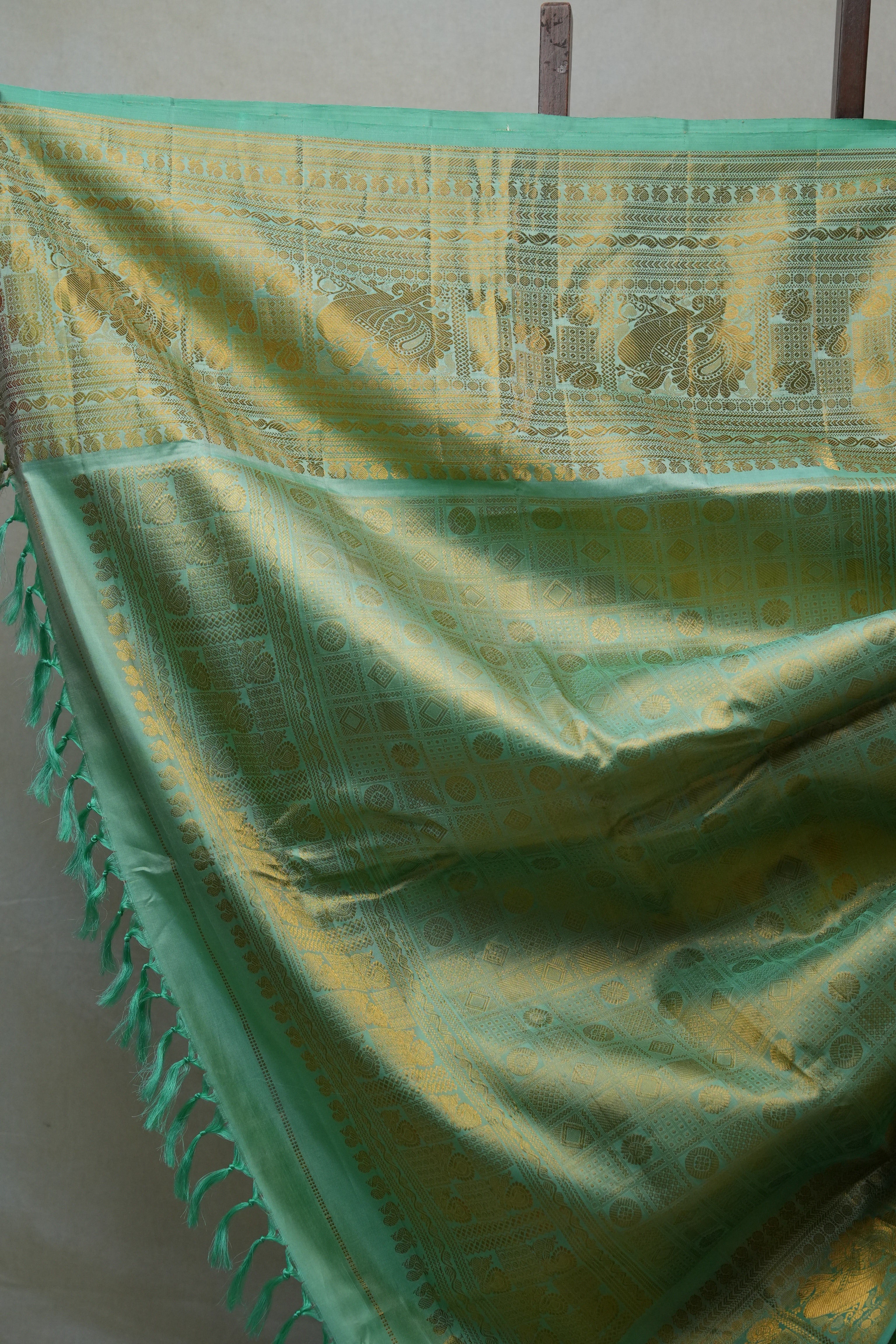 Purple Gadwal Silk Saree - SRPGSS454