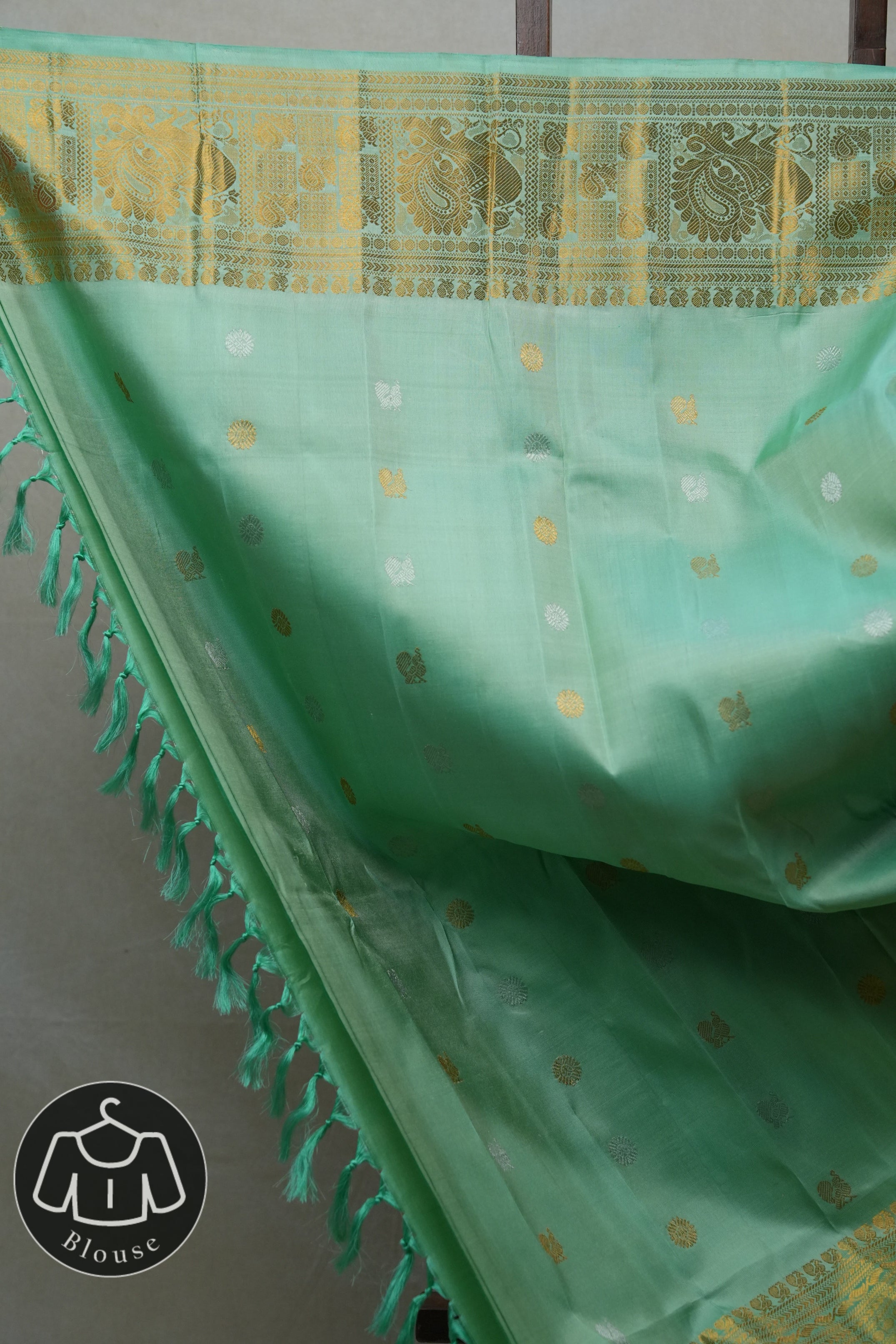 Purple Gadwal Silk Saree - SRPGSS454