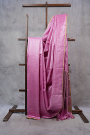 Pink Tussar Silk Saree - SRPTSS1206