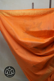 Orange Cotton Paithani Saree - SROCPS542