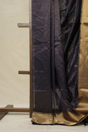 Purple Maheshwari Saree - SRPMS836