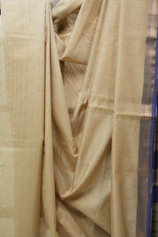 Beige Maheshwari Tissue Saree - SRBMTS509