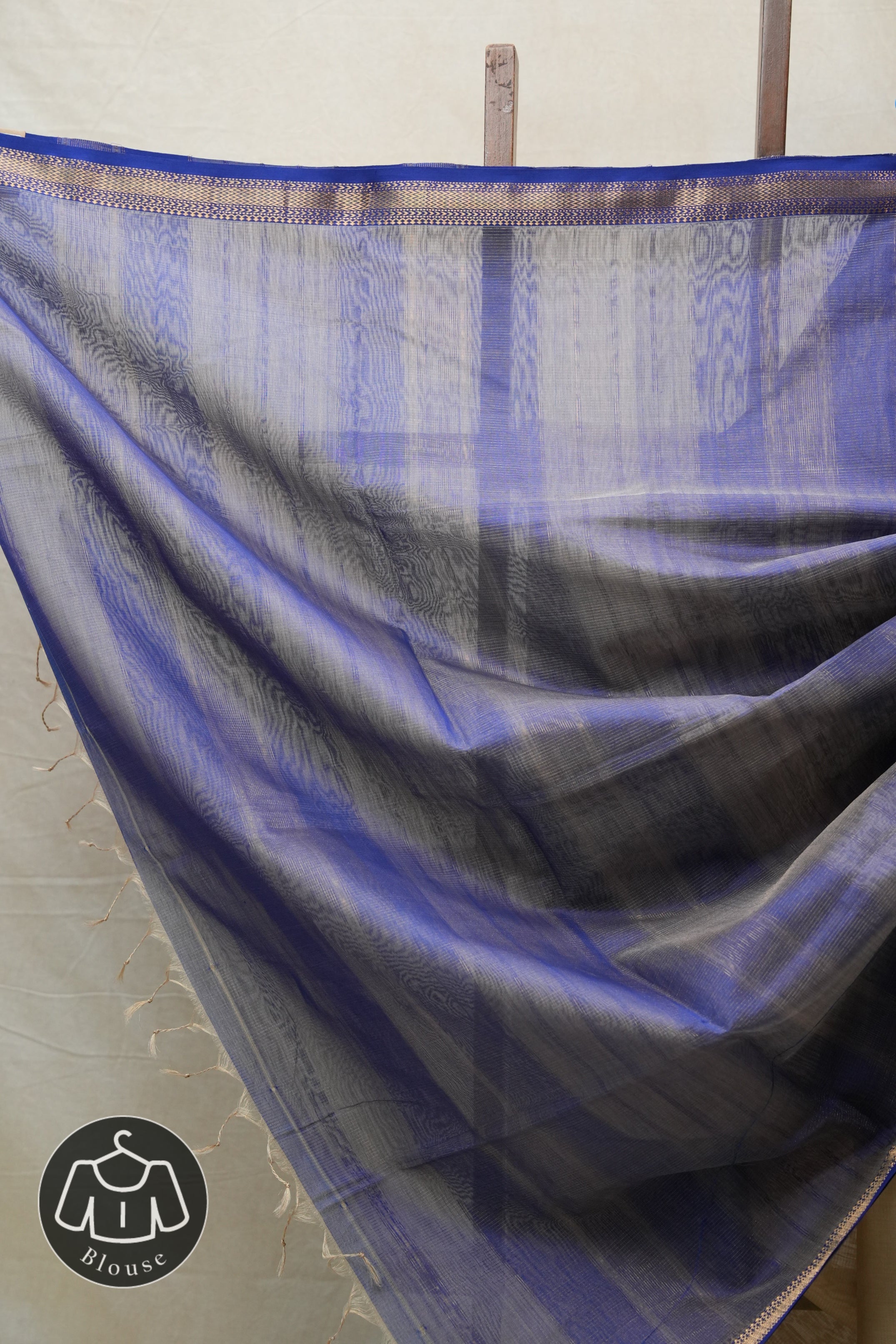 Beige Maheshwari Tissue Saree - SRBMTS509