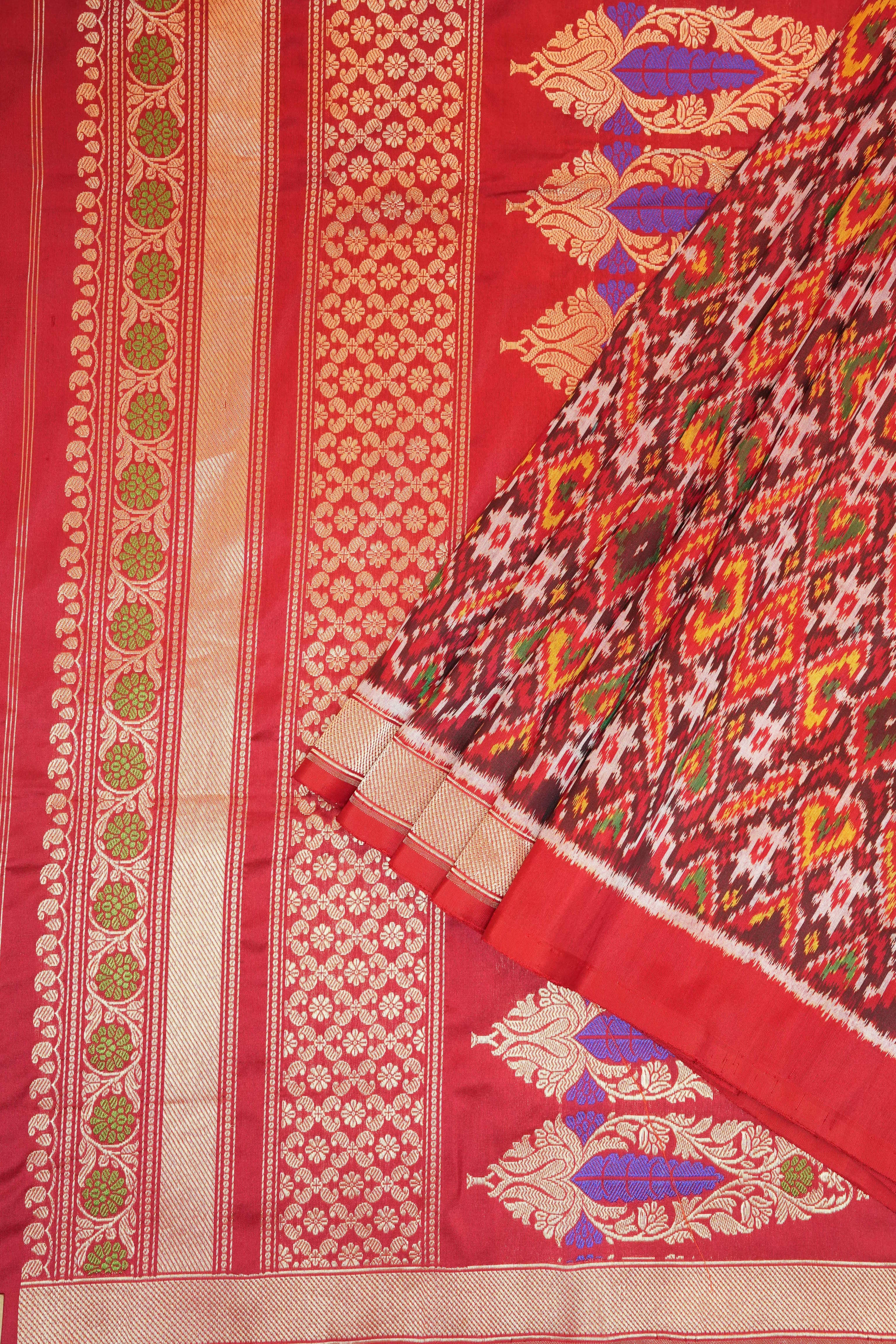 Rajrani Rajkot Patola Silk Saree - Saavari - SSRRPSS01