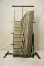 Multicolor Cotton Mangalgiri Saree - SRMCMS55