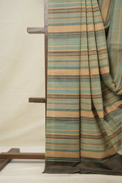 Multicolor Cotton Mangalgiri Saree - SRMCMS55