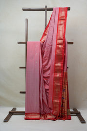 Pink Silk Paithani Saree - SRPSPS633