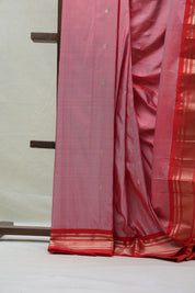 Pink Silk Paithani Saree - SRPSPS633