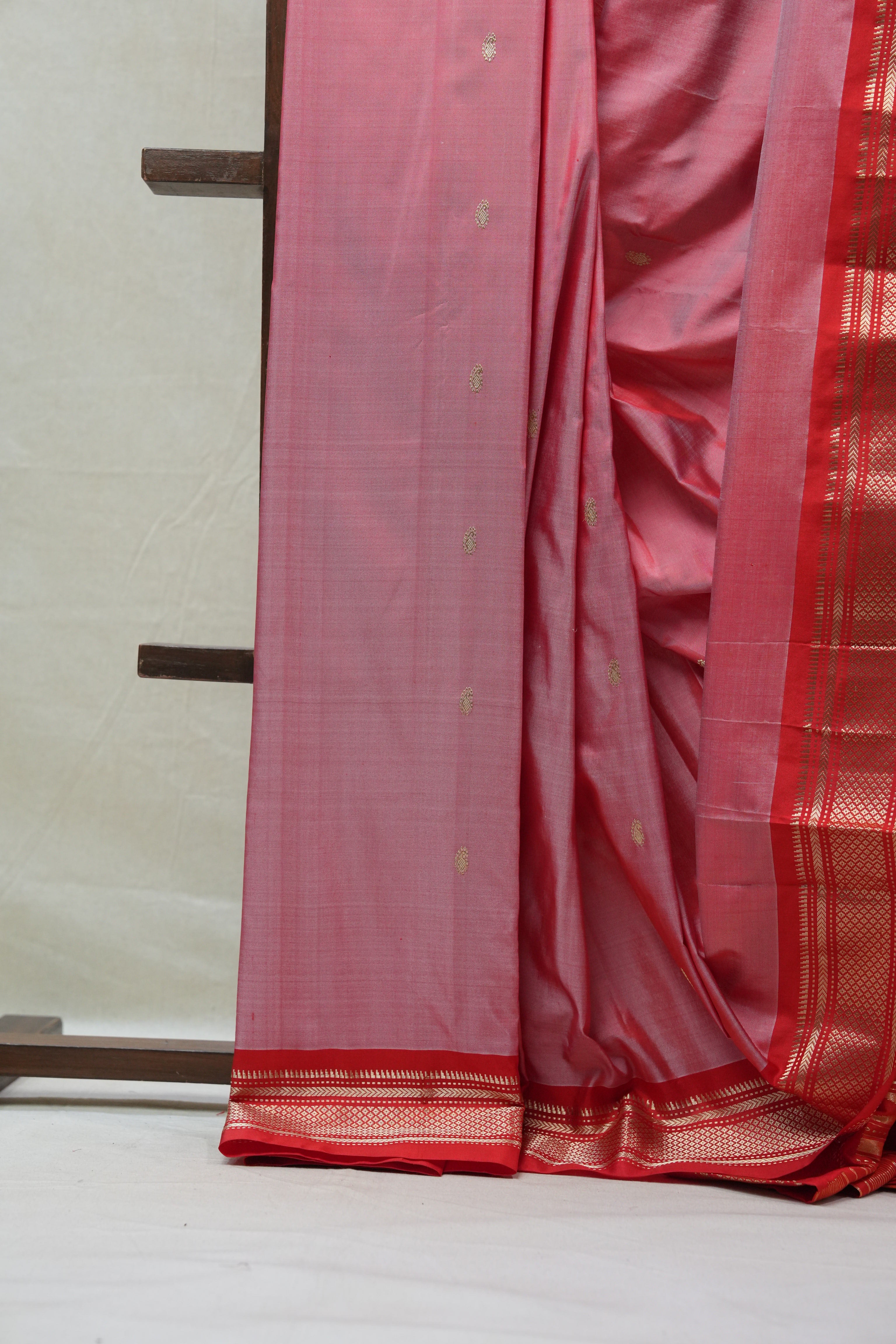 Pink Silk Paithani Saree - SRPSPS633