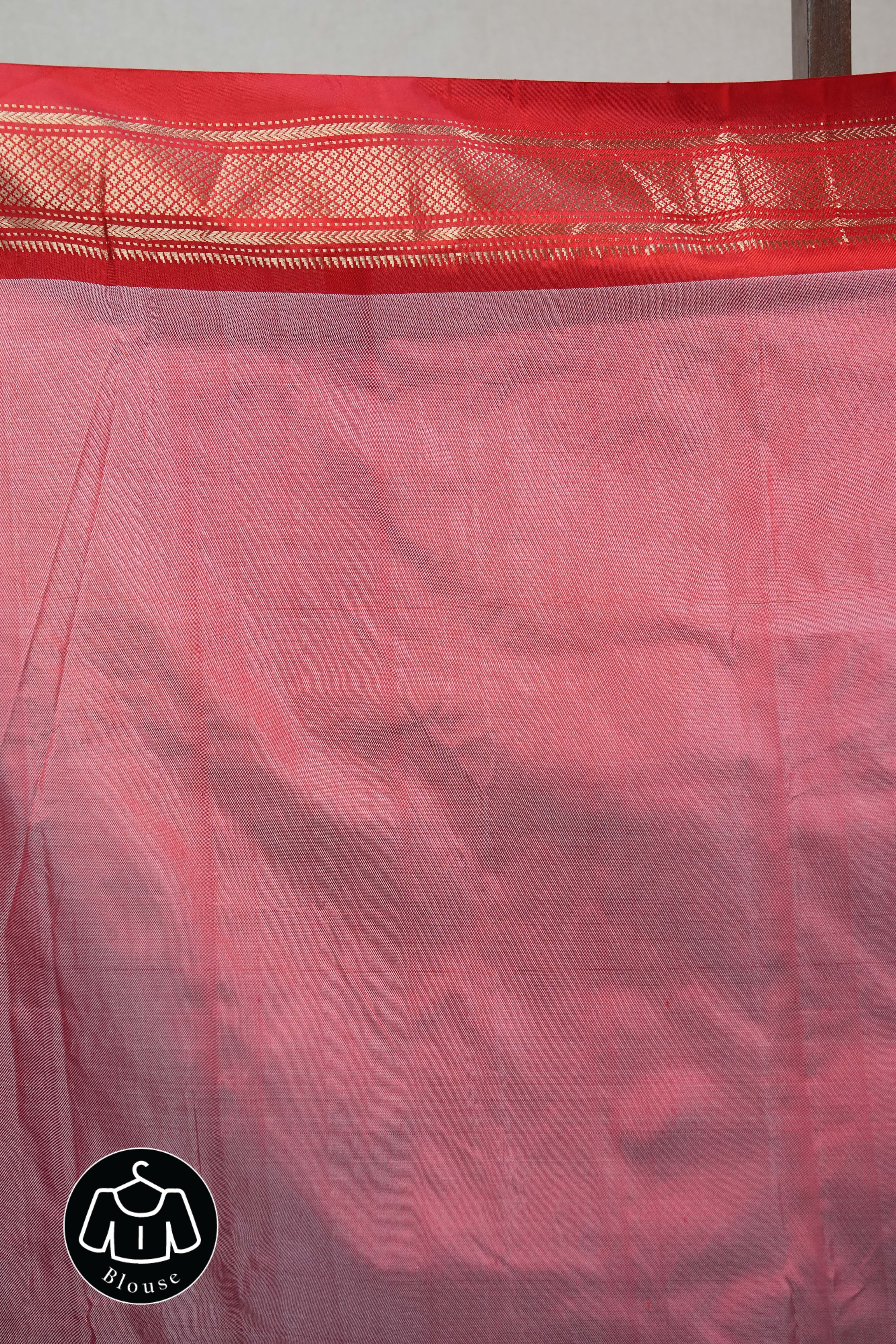Pink Silk Paithani Saree - SRPSPS633