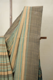 Multicolor Cotton Mangalgiri Saree - SRMCMS55