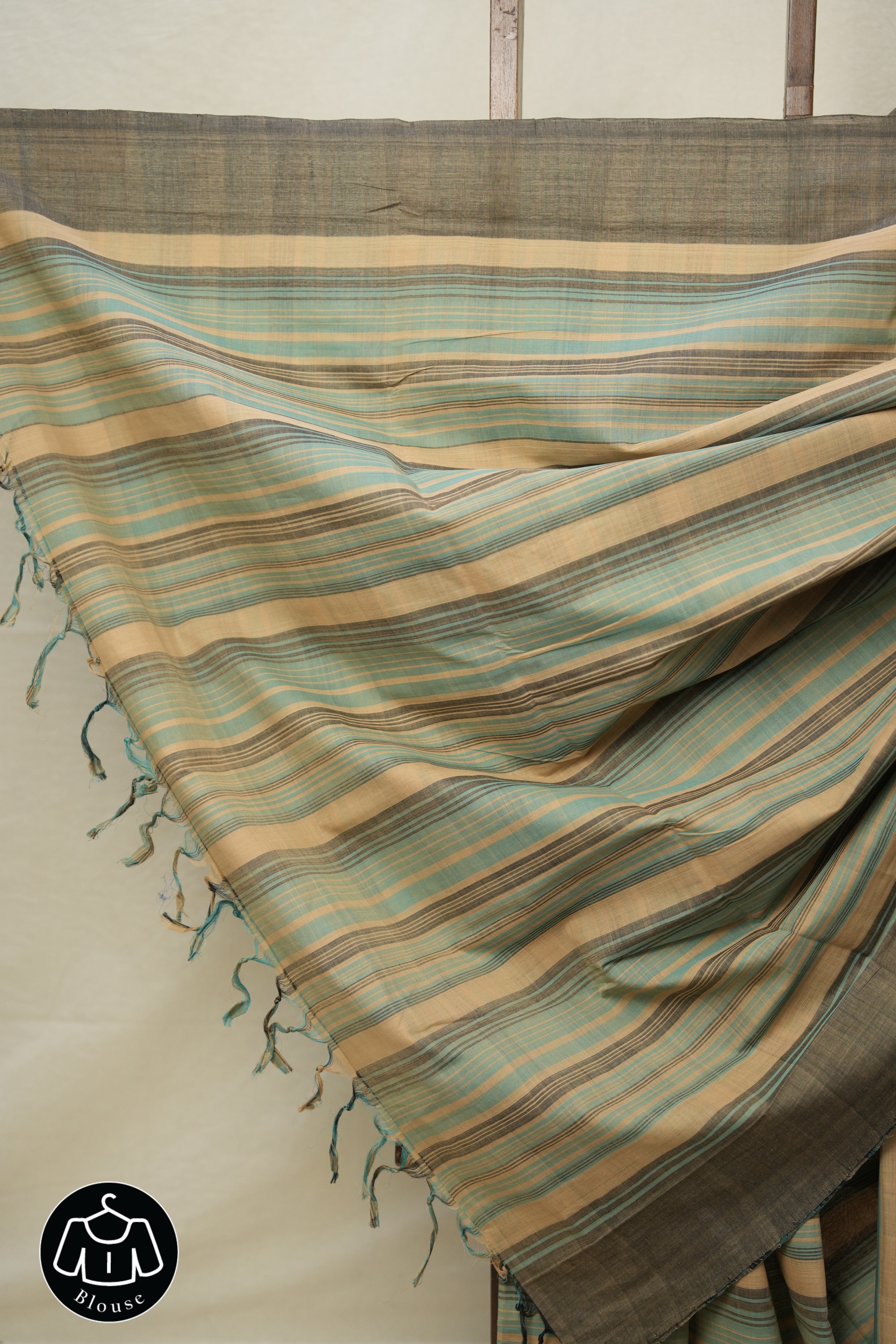 Multicolor Cotton Mangalgiri Saree - SRMCMS55