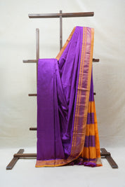 Purple Silk Ilkal Saree - SRPSIS144