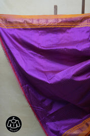 Purple Silk Ilkal Saree - SRPSIS144