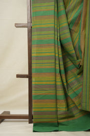 Multicolor Cotton Mangalgiri Saree - SRMCMS56