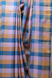 Multicolor Soft Silk Saree - SRMSSS297