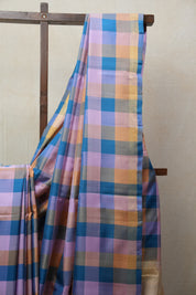 Multicolor Soft Silk Saree - SRMSSS297