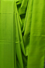 Green Soft Silk Saree - SRGSSS320