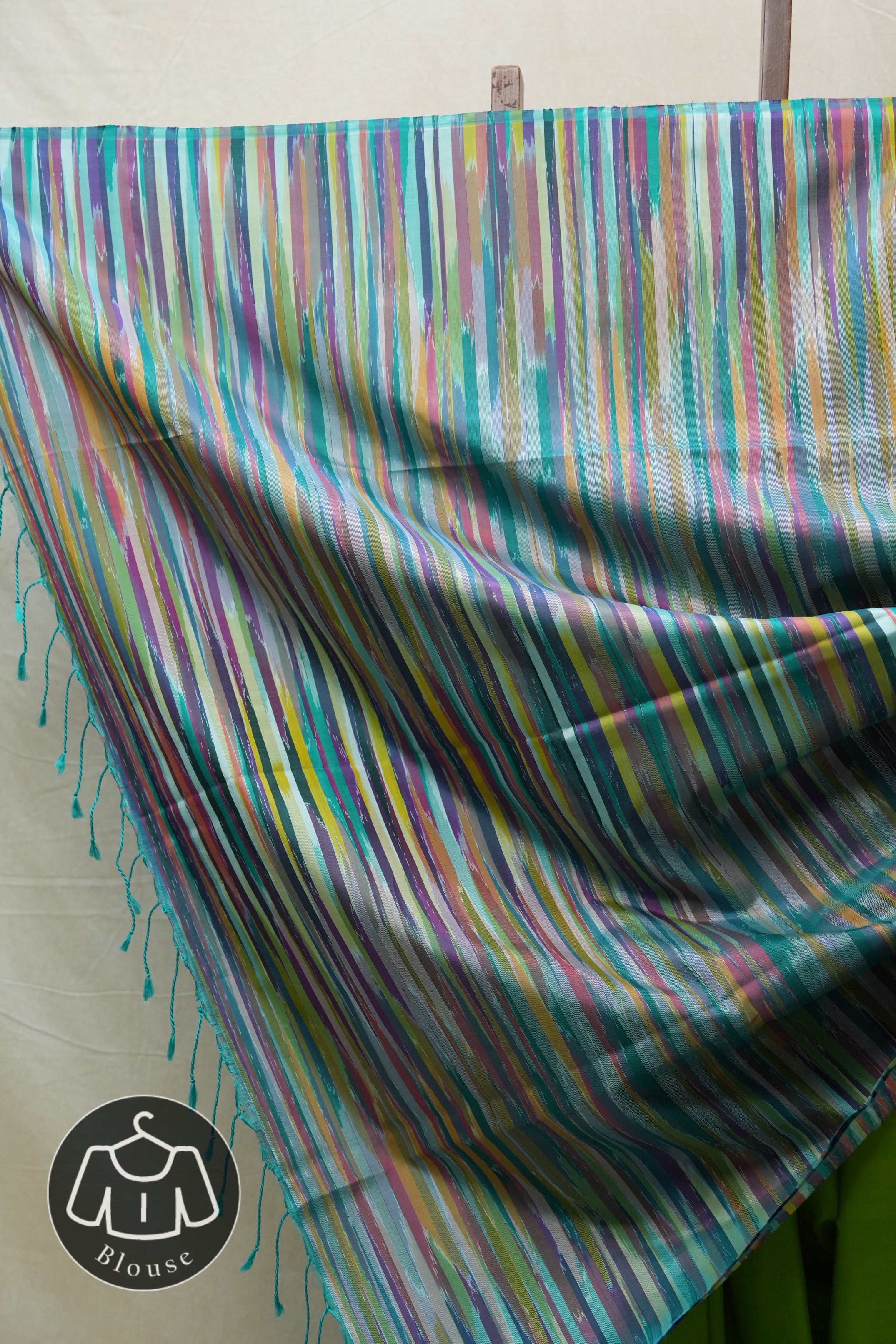 Green Soft Silk Saree - SRGSSS320