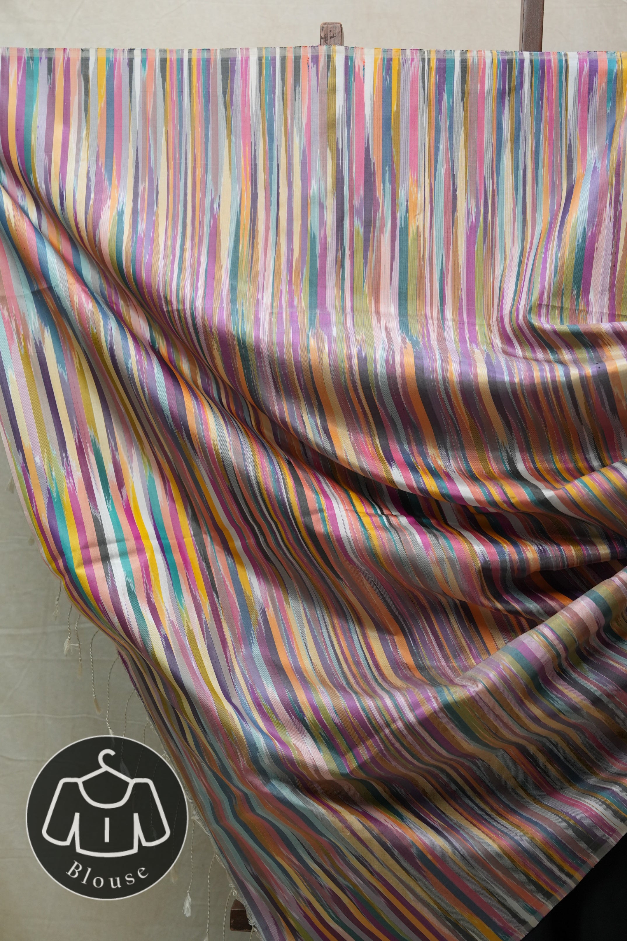 Black Soft Silk Saree - SRBSSS355