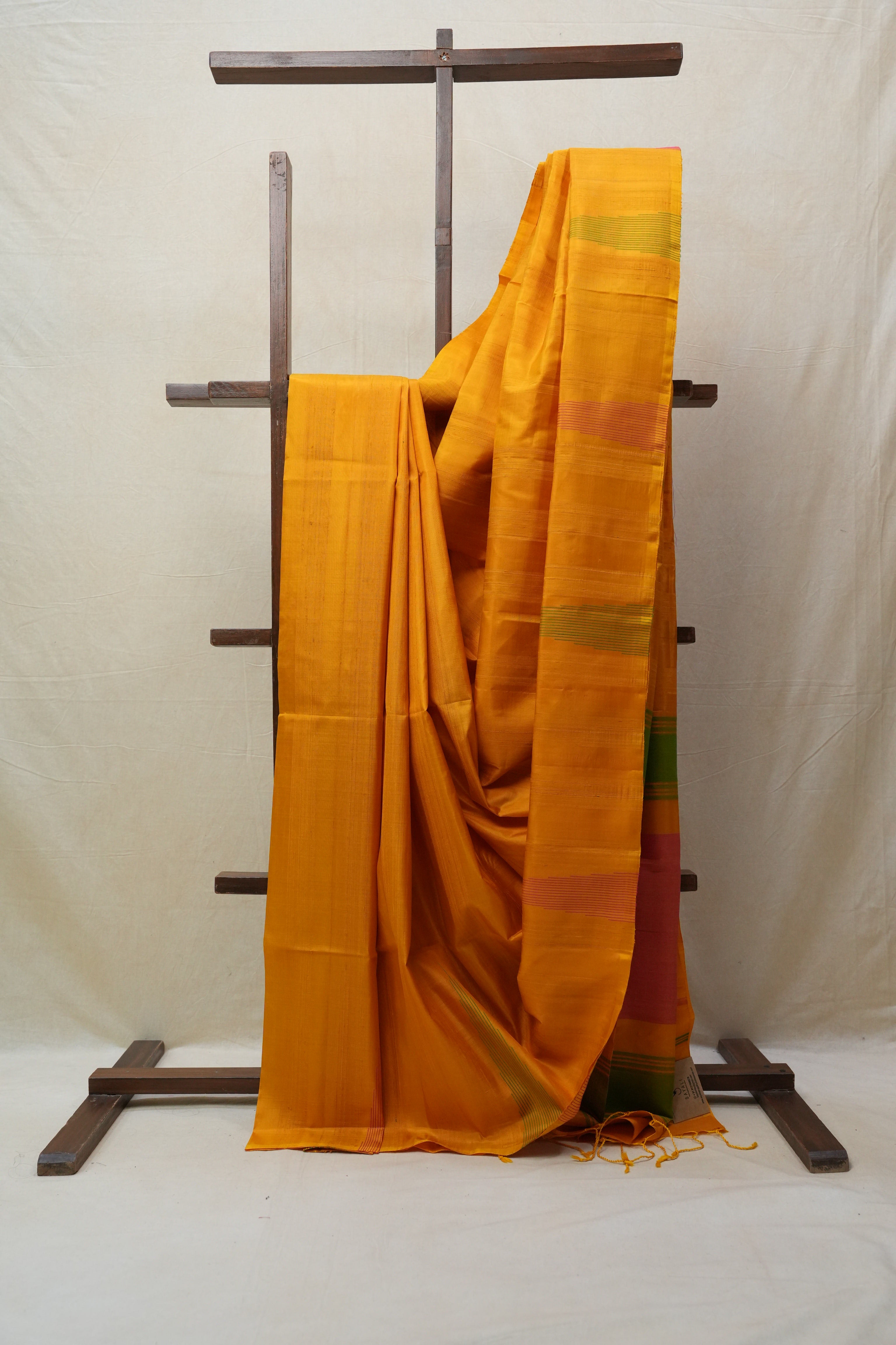 Yellow Soft Silk Saree - SRYSSS308