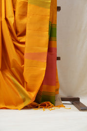 Yellow Soft Silk Saree - SRYSSS308