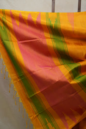 Yellow Soft Silk Saree - SRYSSS308