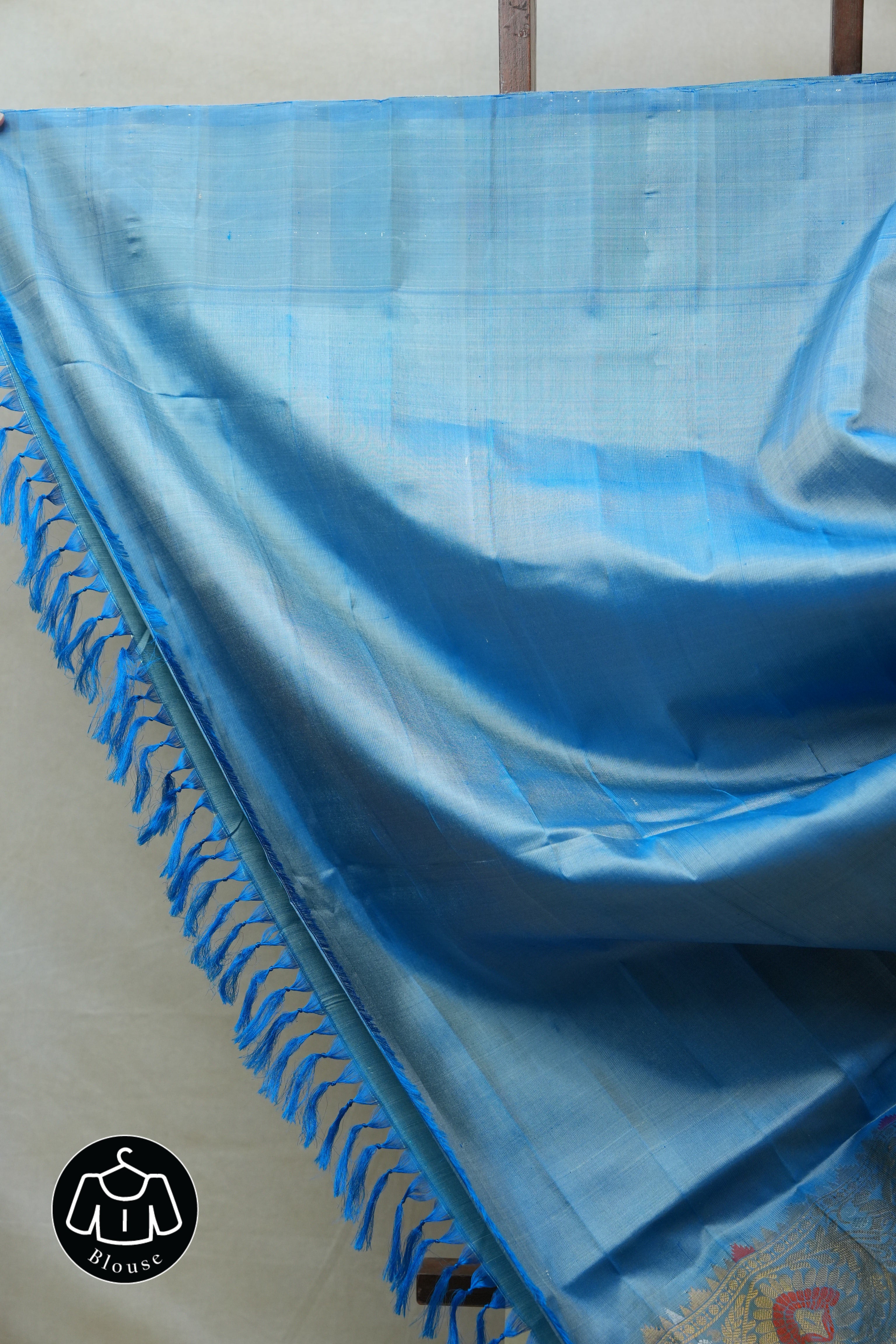 Cream Gadwal Silk Saree - SRCGSS468